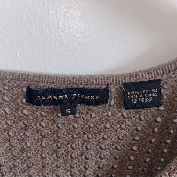 Jeanne Pierre brown sweater - Picture 6 of 8